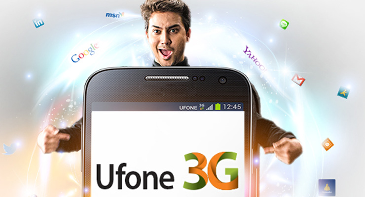 Ufone gives free access to social networks with revised 3G packages